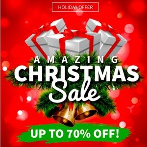 Christmas sales everything must go